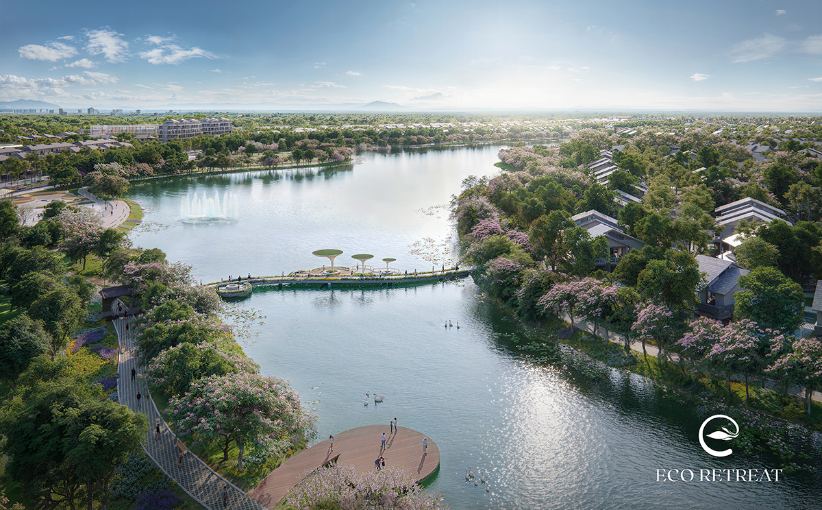 Hình ảnh khu du lịch sinh thái gần Sun Costa Residences Đà Nẵng, mang đến không gian sống xanh và thoáng đãng.
